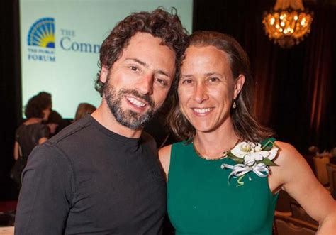 sergey brin and anne wojcicki.